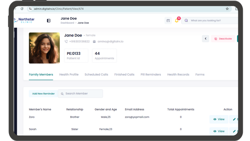 Clinic Website