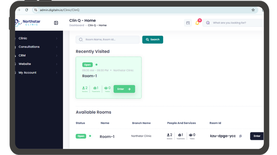Clinic Website